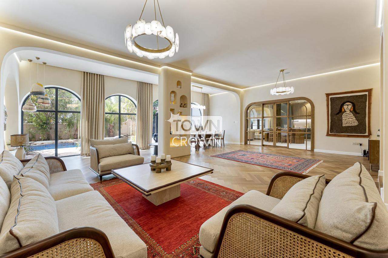 Furnished 4BR Villa | Private Pool | Garden & Courtyard Spaces