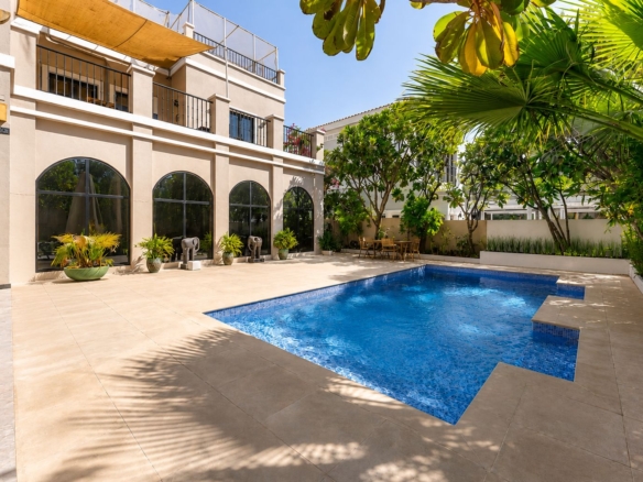 Furnished 4BR Villa | Private Pool | Garden & Courtyard Spaces