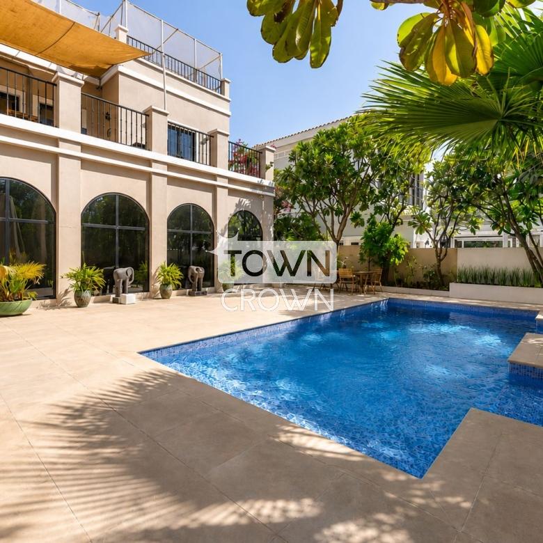 Furnished 4BR Villa | Private Pool | Garden & Courtyard Spaces