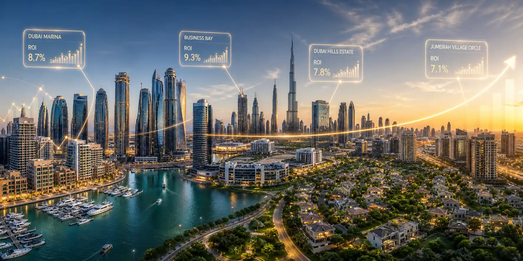 Best Areas to Invest in Dubai Real Estate in 2026