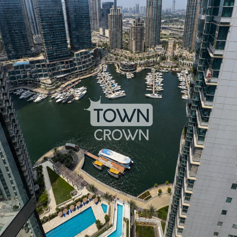 Full Marina View 2BR Apartment Furnished LIV Marina