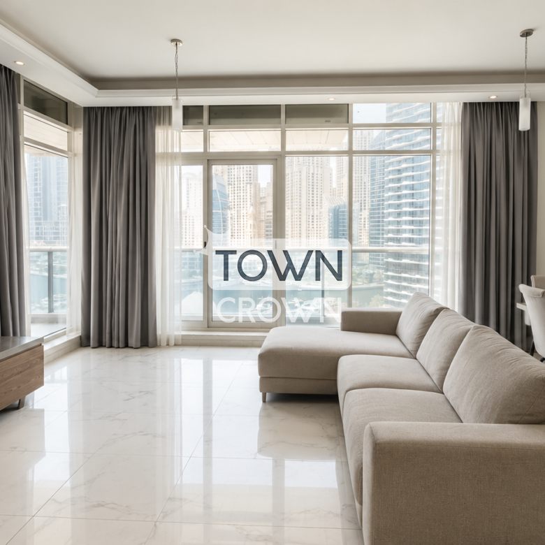Marina View | 2BR Apartment | Furnished | Opal Tower Dubai Marina