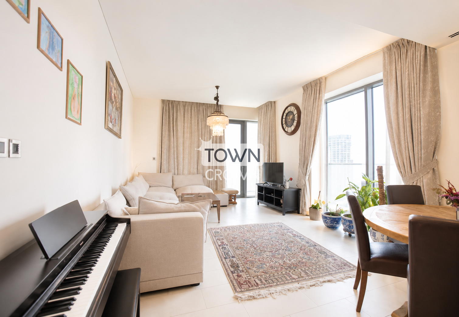 IMG_7276 (1) Spacious Corner 2BR+Maid | Best Floor & View | Fully Furnished | Sobha Hartland