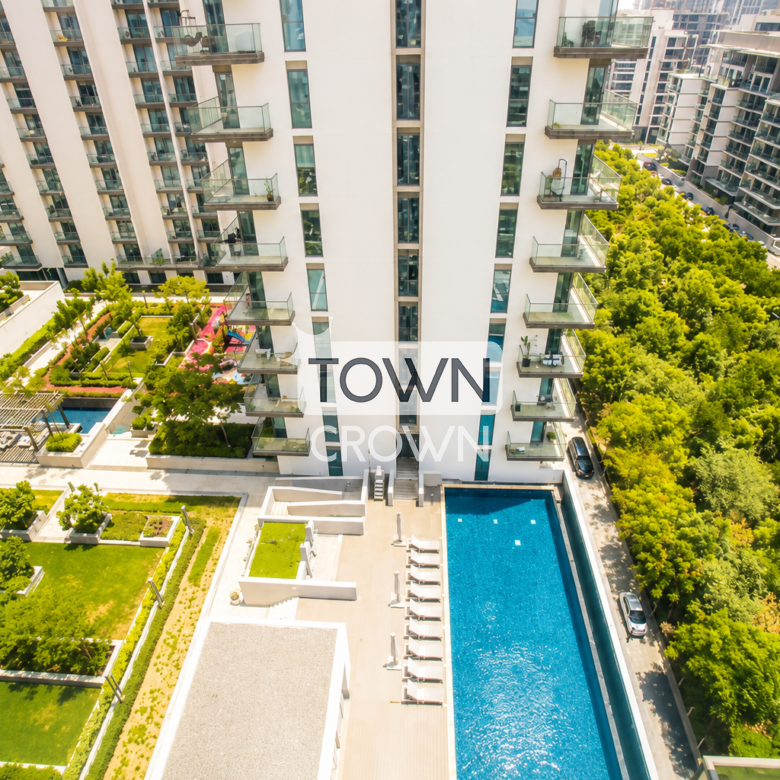 Spacious Corner 2BR+Maid | Best Floor & View | Fully Furnished | Sobha Hartland