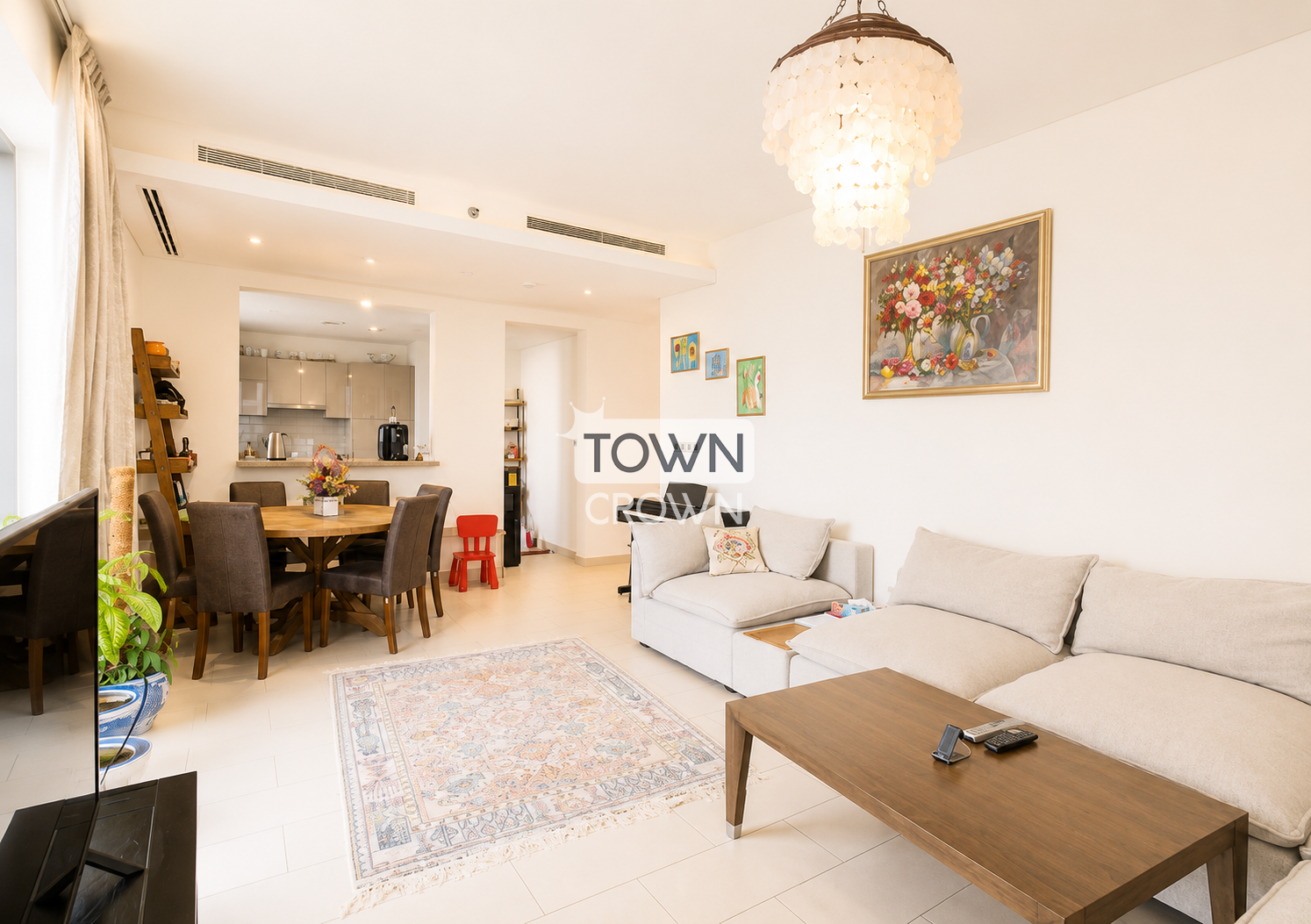 Spacious Corner 2BR+Maid | Best Floor & View | Fully Furnished | Sobha Hartland
